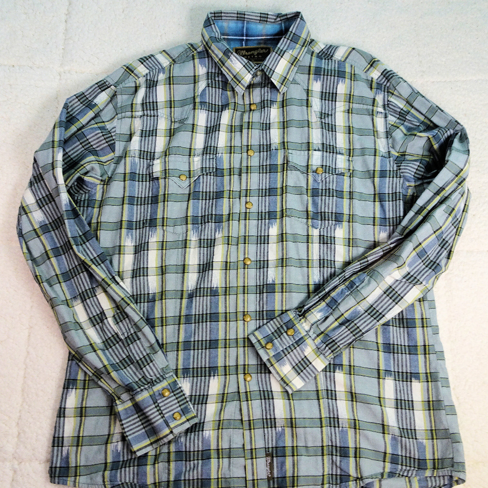 Wrangler Retro Pearl Snap Western X-Large